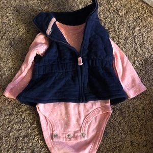 Carter’s Vest and Onesie Set